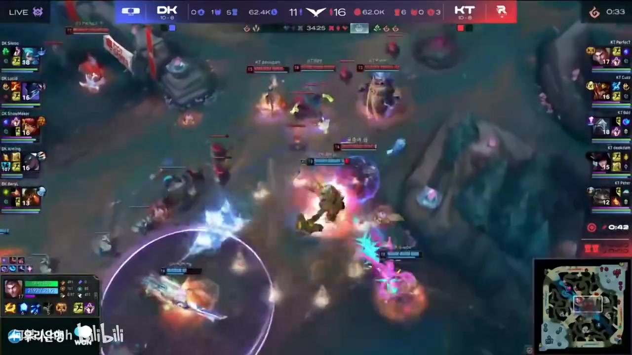 ag九游会亚洲真人第一品牌击败DK送去涅槃组后，BDD对镜头比倒赞贴脸开大